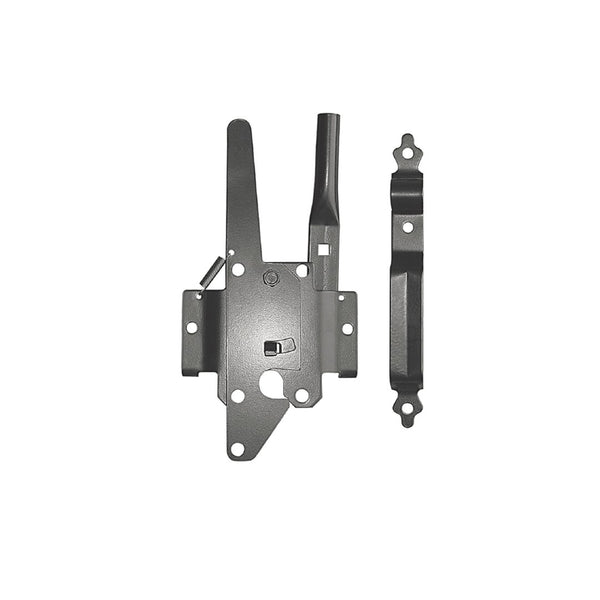 Nuvo Iron Black Galvanized Steel Deluxe Traditional Post Latch