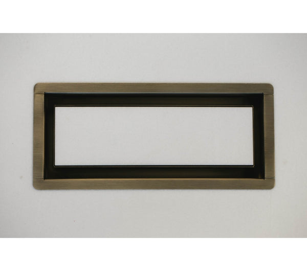 Davente 4x10 Brushed Bronze Tray - 1/2