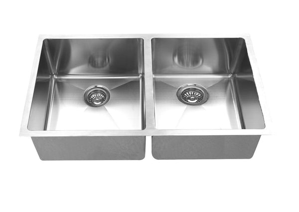 Elegant Stainless Double Undermount Sink - 30