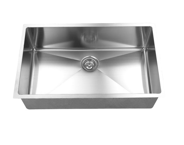 Elegant Stainless Single Undermount Sink - 30