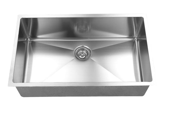 Elegant Stainless Single Undermount Sink - 32