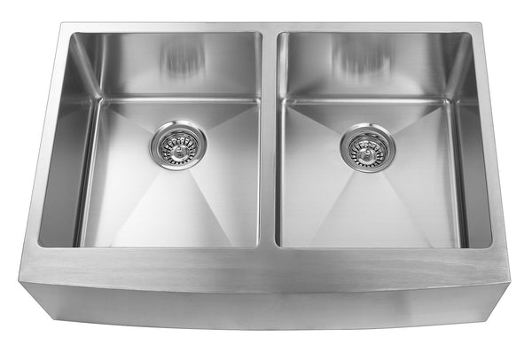 Elegant Stainless Farmhouse/Apron Kitchen Sink - 33