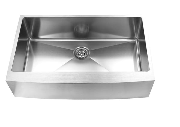 Elegant Stainless Farmhouse/Apron Kitchen Sink - 36