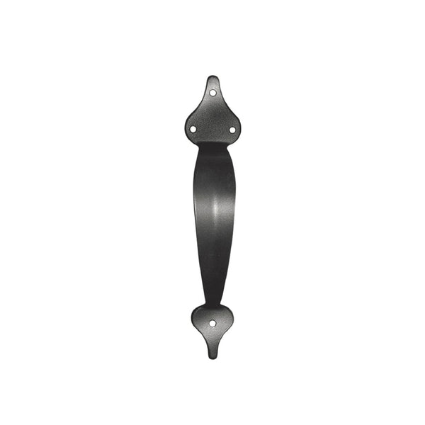 Nuvo Iron Black Ornamental Steel Gate Pull Handle