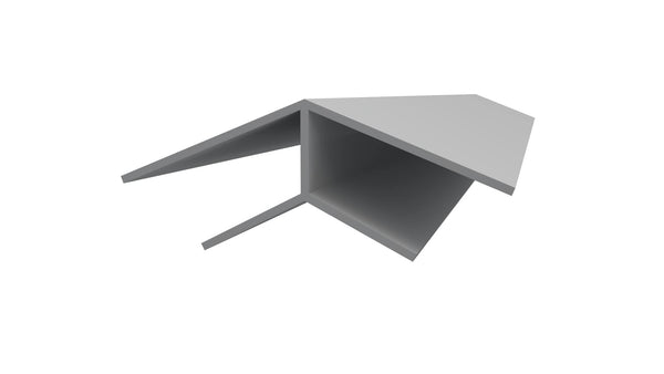 Trusscore Wall & Ceiling Trim Gray 45º H Channel 10' 