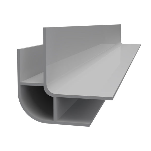Trusscore - Outside Rounded Corner 10' Gray