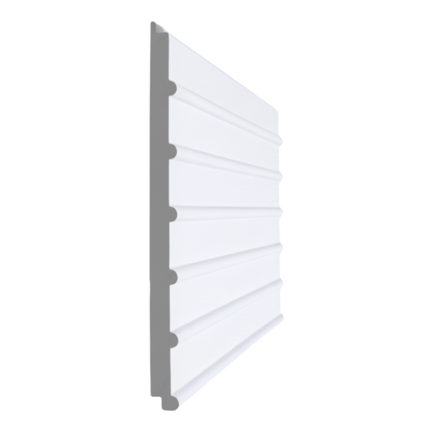 Allure Collection: MDF Harmonize Slatwall Paneling 6-3/16 x 1/2 (8' Lengths)