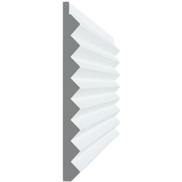 Allure Collection: MDF Illuminate Reeded Paneling 7 x 3/4 (8' Lengths)