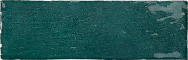 Centura La Riviera 2.5X8 inch  Glossy Ceramic Wall Tile | Colour: Quetzal ( 38 PC/Box)