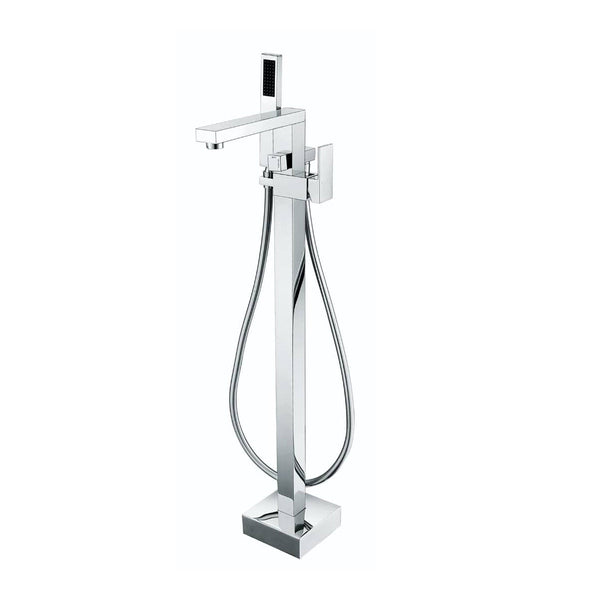 Lauretta Free Standing Bathtub Faucet - LIVORNO Chrome