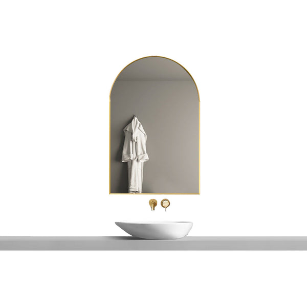 Lauretta Framed Mirror - LECCE Gold