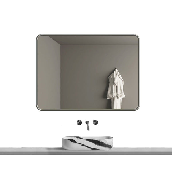 Lauretta Framed Rectangular Mirror - MODENA Black