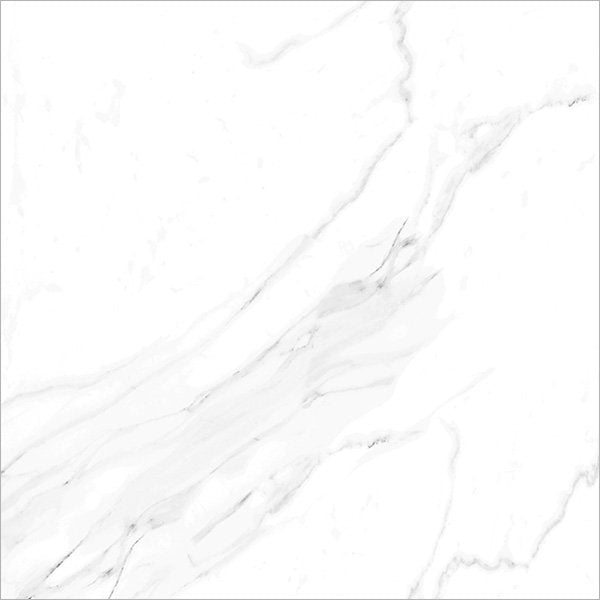 Centura Naos 24X24 inch Glossy Non-Rectified Glazed Porcelain in 12X12 inch sheet Matte | Colour:  Blanco ( 4 PC/Box)
