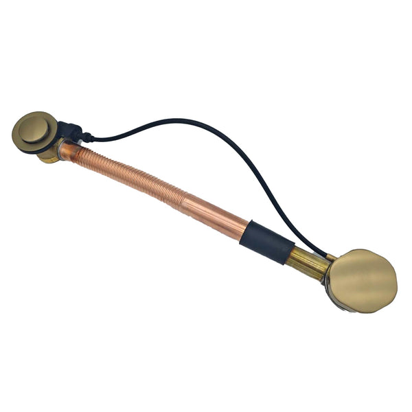 Lauretta Premium Bathtub Drain - ORSO Gold