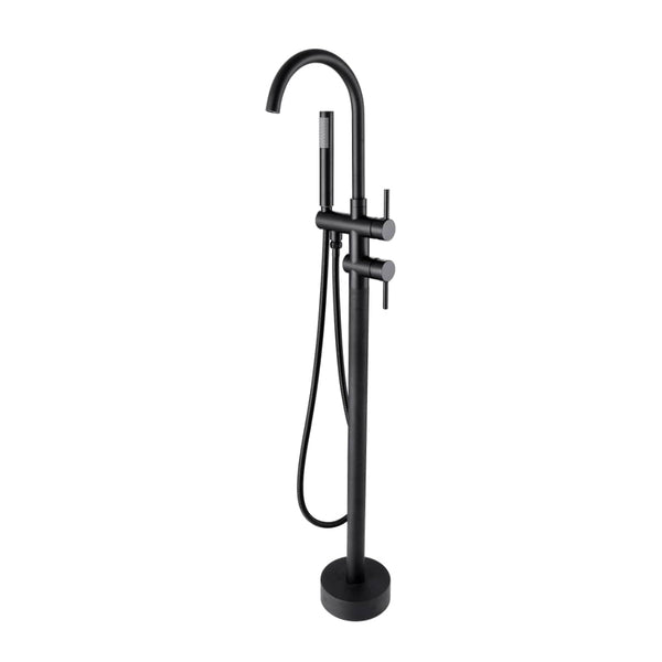 Lauretta Free Standing Bathtub Faucet - PERUGIA Black
