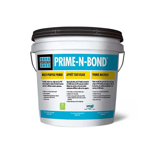 LATICRETE PRIME N BOND, CARTON / 4X1GAL / 4 X 3.8L(120 UNITS/PALLET) 
