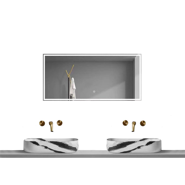 Lauretta LED Rectangular Mirror - PALERMO Small Size