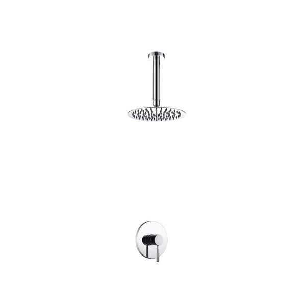 KubeBath Aqua Rondo Shower Set w/ Ceiling Mount 8