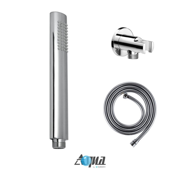 KubeBath Aqua  Rondo Brass  Shower Set with 12