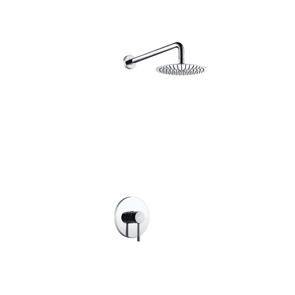 KubeBath Aqua Rondo Shower Set w/ 8