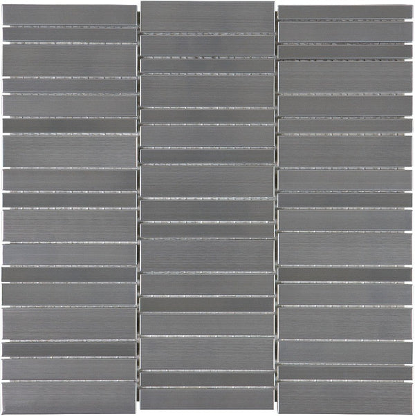 Anatolia Random Stacked Stainless Steel Mosaic