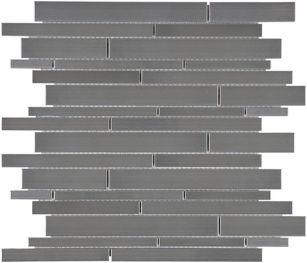 Anatolia Random Strip Stainless Steel Mosaic