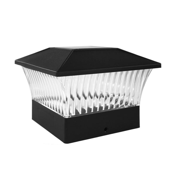 Nuvo Iron Classic Solar Post Caps Lights (2 Pack)  