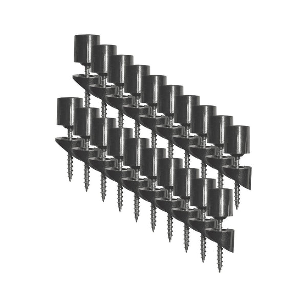 Nuvo Iron Surface Mount Stair Rail Connectors (20 pcs)