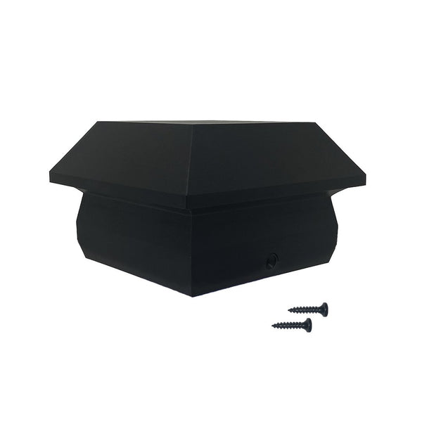 Nuvo Iron 4″ x 4″ Plastic Pyramid Post Cap