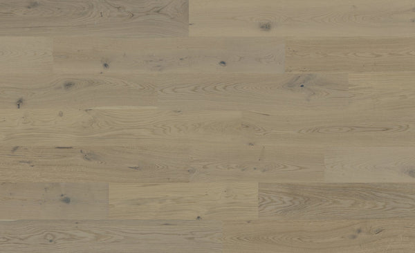 Biyork Engineered Hardwood Flooring Nouveau 7 Prelude Sandy Dream European Oak Wirebrush 7-1/2