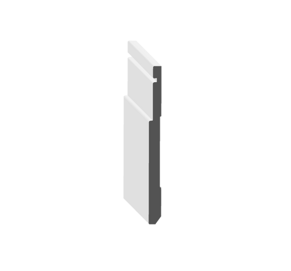 MDF Soho Baseboard 7 1/4 x 5/8 (14' Lengths)