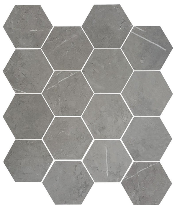 1867 MATT PORCELAIN 3/8″ RECTIFIED & COLORED BODY(MOSAIC), GREY-MATTE, Coverage/Box - 11 sqft, PEI 4, R10