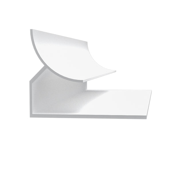 Trusscore Wall & Ceiling Trim Inside Cove Corner 10' - White