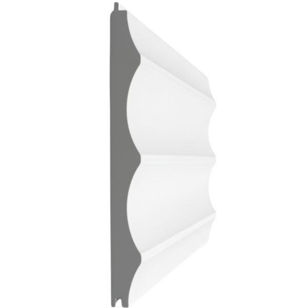 Allure Collection: MDF Transcend Fluted Paneling 6-11/16 x 3/4 (8' Lengths)