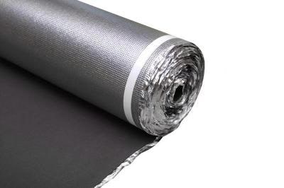 Toucan Underpad 3mm Black Laminate(200sqft/roll), Class IIC-73, Class STC-72