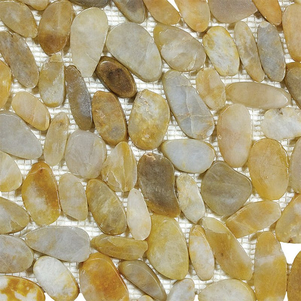 Anatolia Zen Tonga Sunset Natural Pebble Mosaic