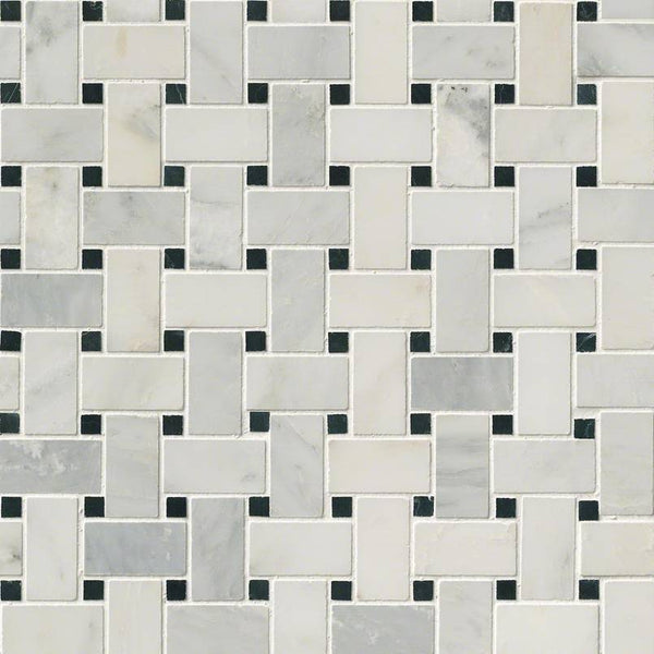 MSI Mosaic Arabescato Carrara White-Cool Honed 12
