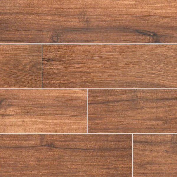 MSI Floor Tiles Palmetto Chestnut Brown Matte 6