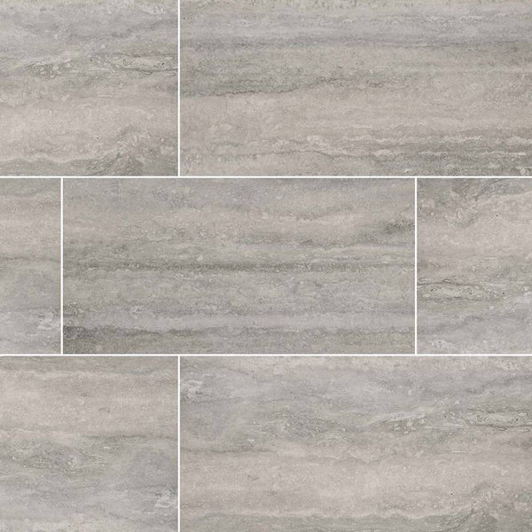MSI Floor Tiles Veneto Gray-Light Matte 12
