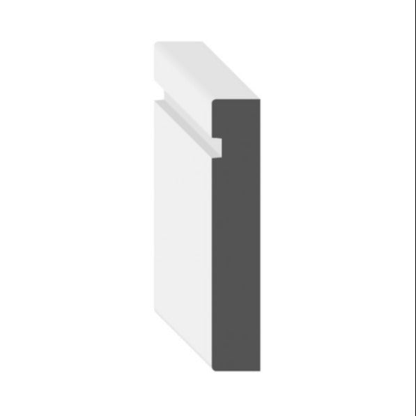 MDF Modern Casing 3 1/2 x 1/2 (14.3' Lengths)
