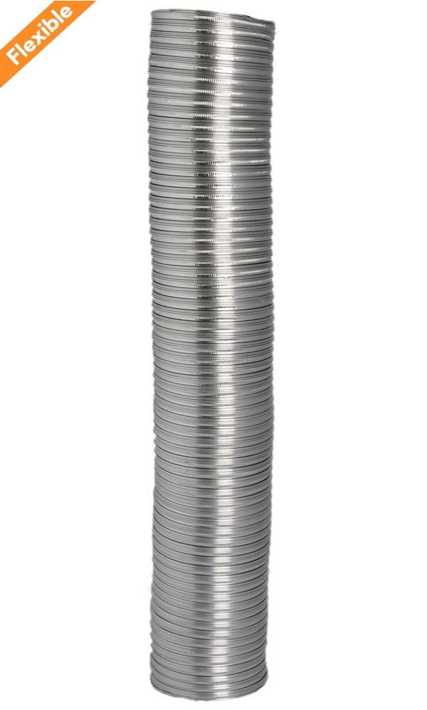 Flexible Aluminum Duct 4 inch 8 foot