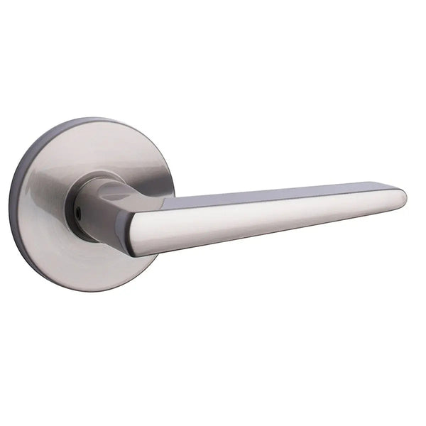 30-D004434SN Equinox Lever Passage Satin Nickle Round Rose