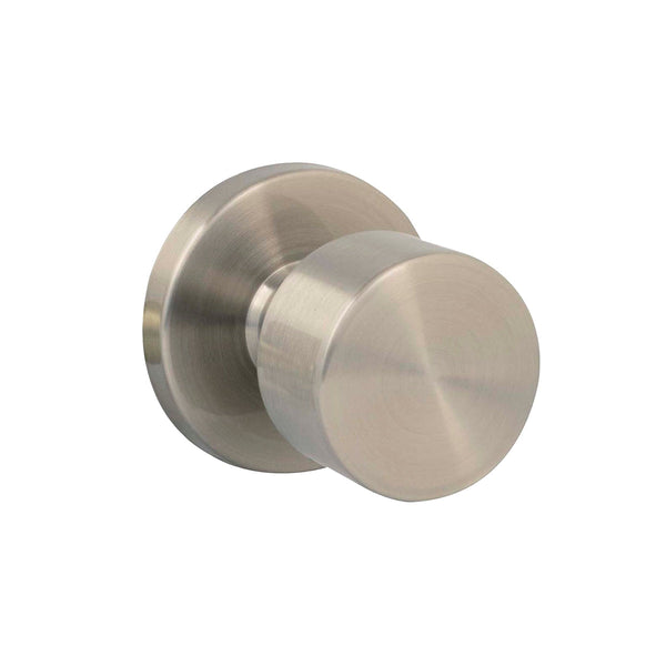 30-D006134SN Barcelona Knob Passage Satin Nickle Round Rose
