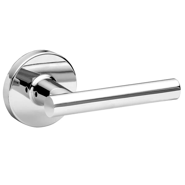 30-D006234PC Bergen Lever Passage Polished Chrome Round Rose