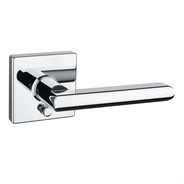 30-D006724PC Vega Lever Privacy Polished Chrome Square Rose