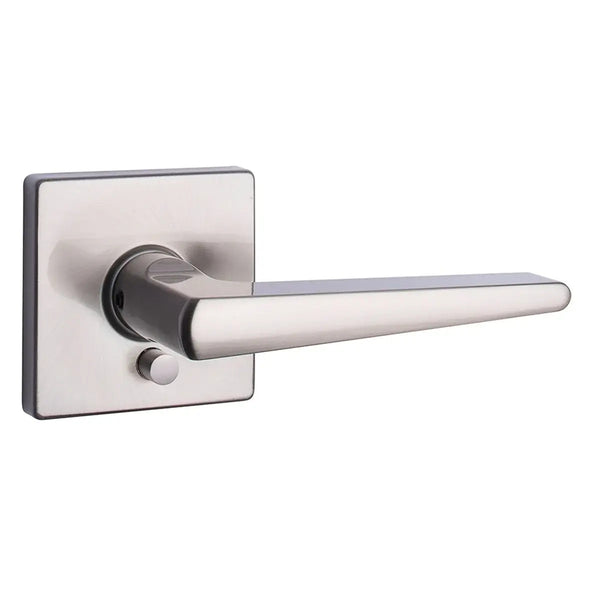 30-D006824SN Equinox Lever Privacy Satin Nickle Square Rose