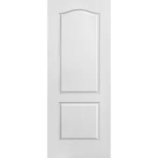 Hollow 2 Panel Arch-Top Textured Moulded Door 24