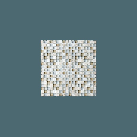 Anatolia 5/8 x 5/8 in (1.6 x 1.6 cm) Glass Stone Blend Mosaic, SPA