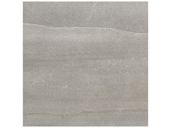 Anatolia 13 x 13 in (33 x 33 cm) Crux Matte Pressed Glazed Porcelain, ASH