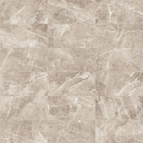 Anatolia 13 x 13 in (33 x 33 cm) Regency Matte Pressed Glazed Porcelain, MICA